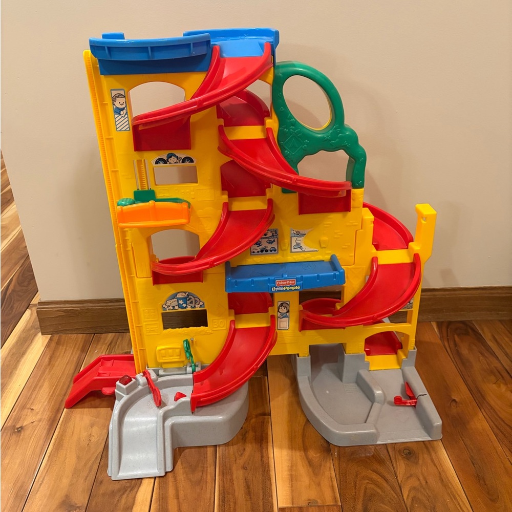 Little People Wheelies Stand and Play Rampway Toy